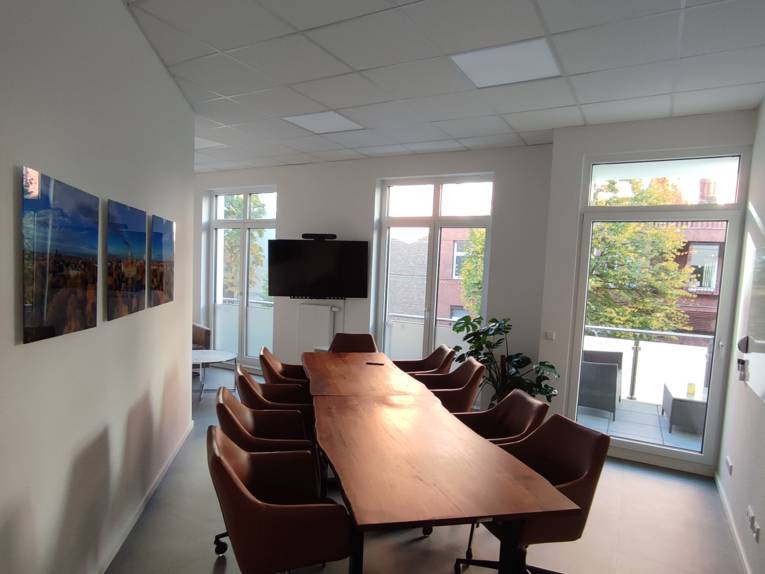 Meetingraum im Blue Mountain Gemeinschaftsbüro